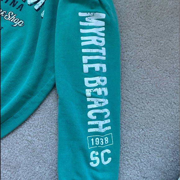 Women’s Teal Myrtle Beach Hoodie - Picture 4 of 4